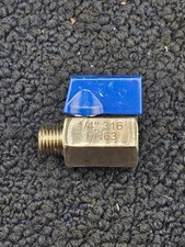  QTY 2 1/4" NPT PN63 316 Stainless Steel Ball Valve, Female to Male