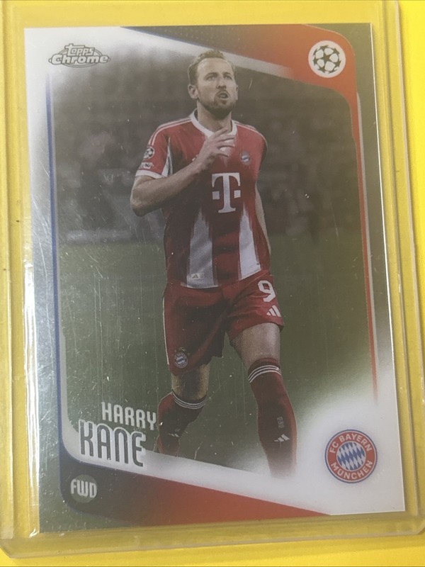 Topps Chrome 2025-26 Harry Kane FC Bayern München UEFA Champions League #182