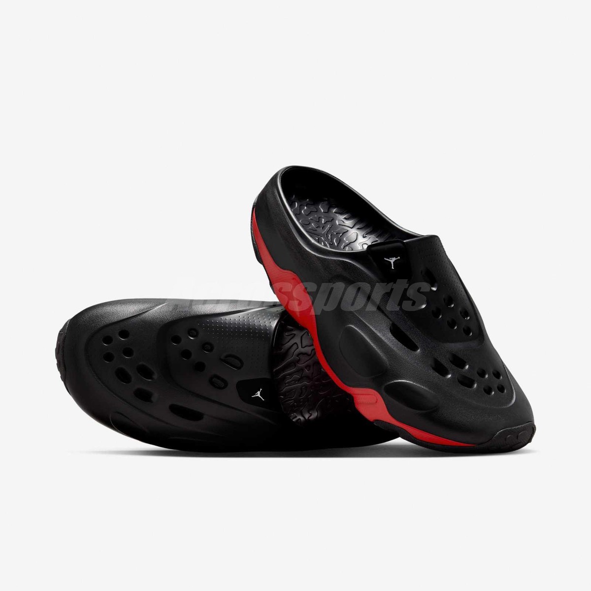 Nike Jordan Roam Black Gym Red Men Slip On Casual Lifestyle