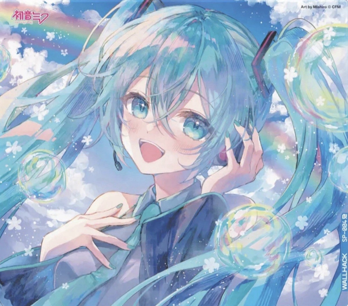 マウス・トラックボール WallhackSP-004 Hatsune Miku Wallhack SkyPAD SP-004 HATSUNE MIKU EDITION: SUMMER MIKU