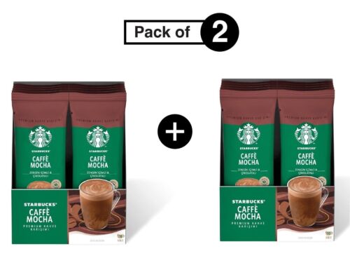 Coffee Starbucks Caffe Mocha Premium Coffee 22 gr X 10 pcs, Pack of 2