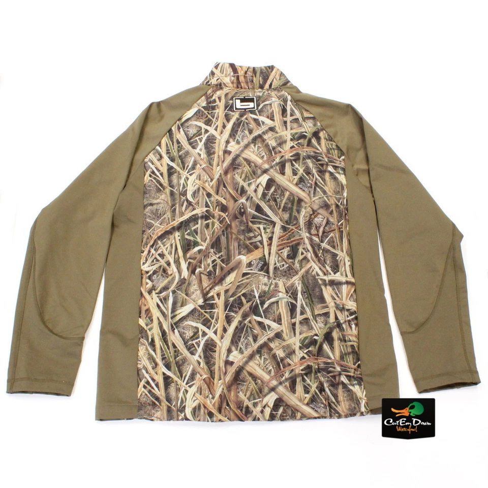 BANDED GEAR 1/4 ZIP HAILSTONE PULLOVER JACKET SHADOW GRASS BLADES CAMO MEDIUM - Image 2 of 2
