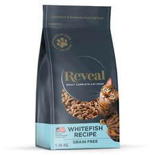 Reveal Pet Food Natural Dry Cat Food, Complete  Balanced Grain Free,3lb Bag