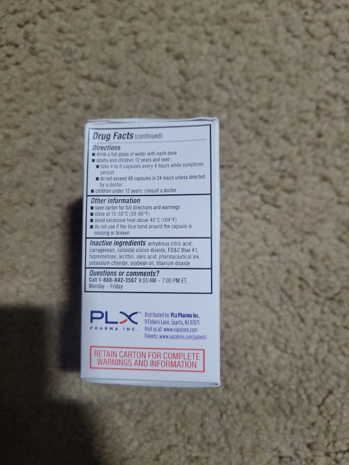 VAZALORE™ Aspirin 81mg for Adults Low Dose Aspirin Heart Therapy 30