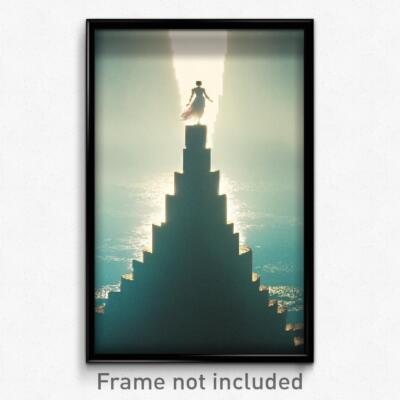 Pixel Art Poster - Elegant Abyss (8 Bit Psychedelic Trippy Video Game ...