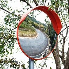 Wide Angle Convex Mirror Round Road Blind Spot Traffic Security Driveway Safety