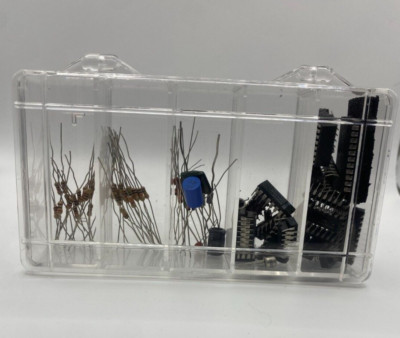 Electronic Component Kit - Mixed Loc with IC's, Resistors, Capacitors and More