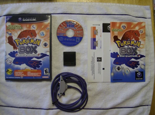 Pokemon Box complete Nintendo GameCube  No Reserve