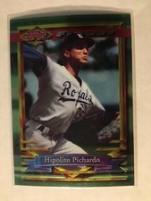 1994 Topps Finest #194 Royals Hipolito Pichardo Baseball Card