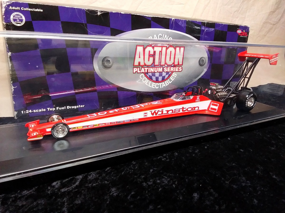 Vintage NHRA Gary Scelzi Winston 1997 Top Fuel Dragster 1:24 w