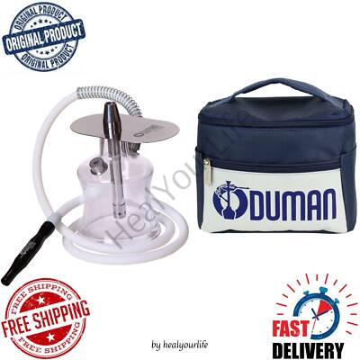 ODUMAN N2 TRAVEL Stainless Steel Hookah Shisha with Travel