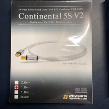 Oyaide Hi-Fi-USB Cable Continental 5S V2 1.2m High Sound Quality Type A to B