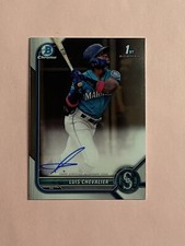 Luis Chevalier 2022 1st Bowman Chrome Auto Autograph 