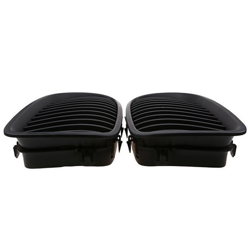 For 10-16 BMW F10 M5 style 535i 550i 528i Matte Black Front Hood Kidney Grille . - Picture 6 of 6