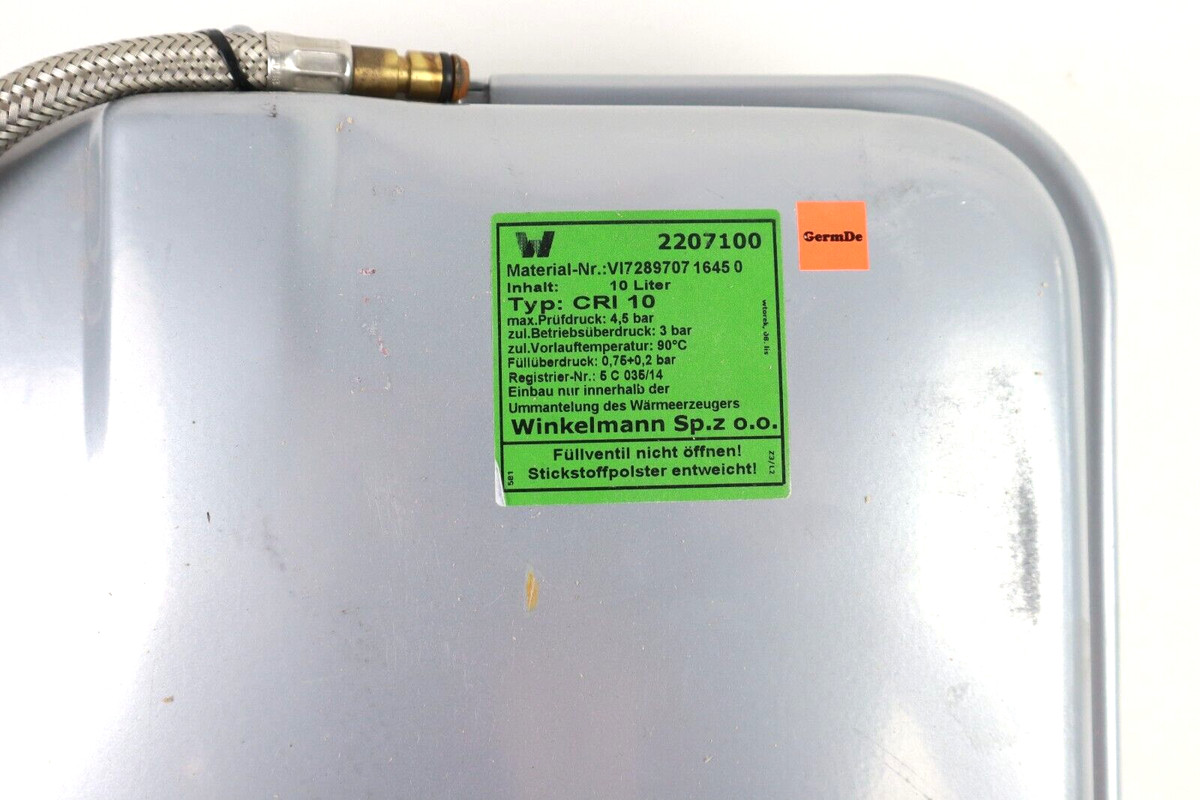 WINKELMANN Ausdehnungsgefäß W 2207100, Typ: CRI 10, Vi7289707 