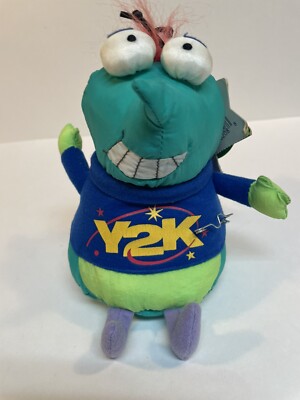 Vintage Y2K Bug ''Crash'' Cyber Pal Bean Bag Plush Hallmark B19