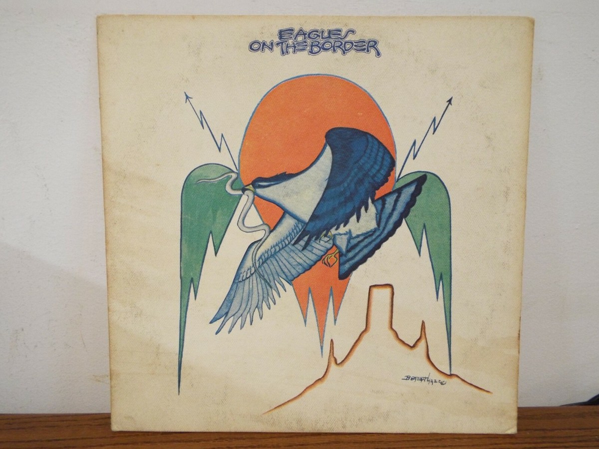 EAGLES ON THE BORDER 1974 RARE BLUE LABEL ASYLUM LP VINYL ALBUM | eBay