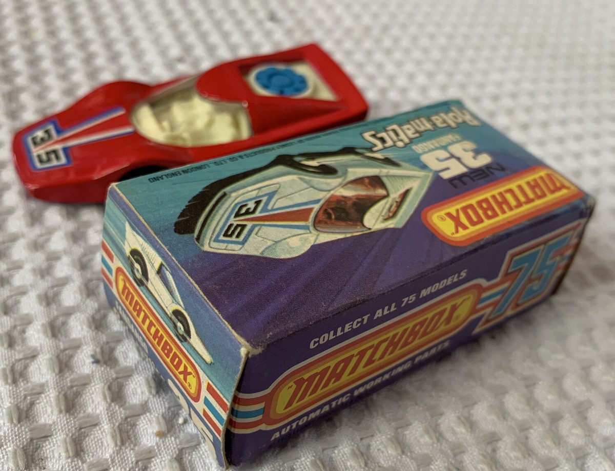 Matchbox Superfast Rola-Matics No. 35 Fandango White Base | eBay