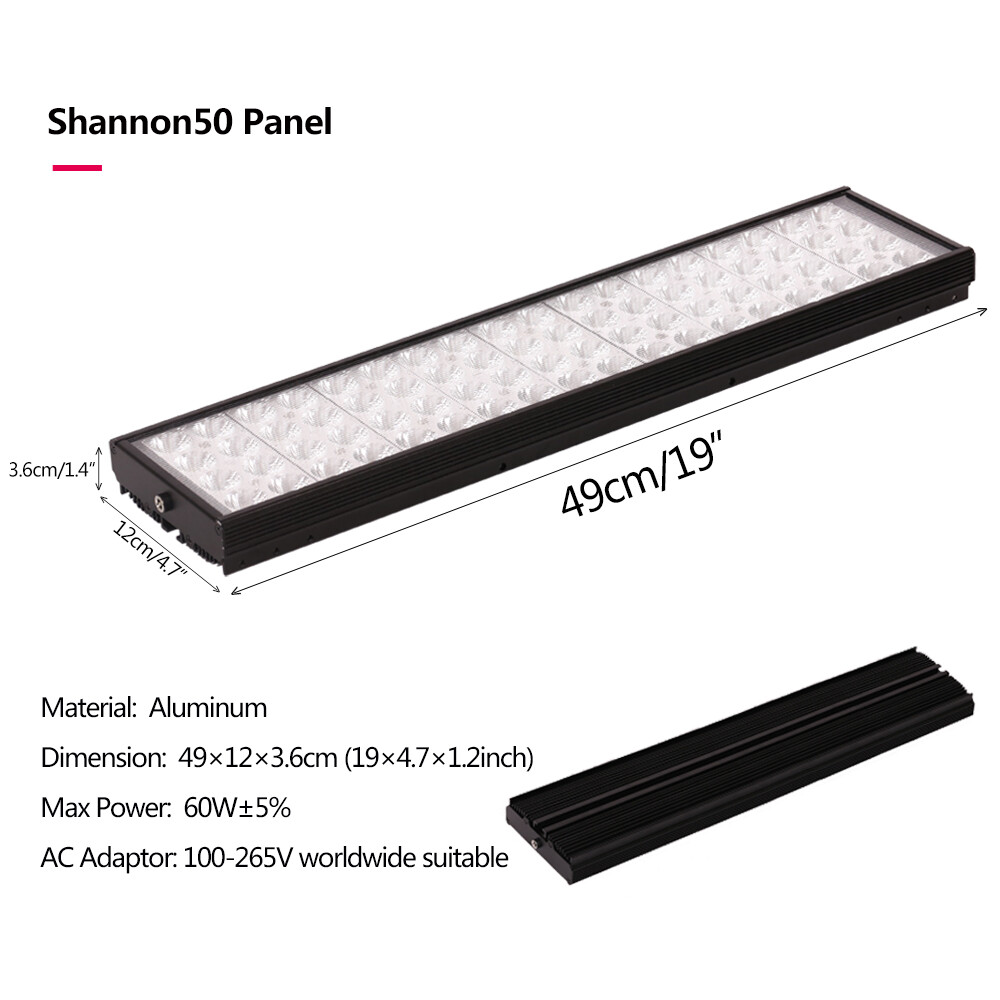 PopBloom Led Aquarium Light Full Spectrum for 24"-30" Marine Reef Coral Tank - Zdjęcie 8 z 11