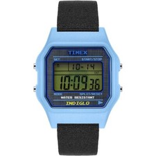 TW2V94100 PACMAN Digital Pac-Man x TIMEX Wrist Watch Blue Goods New