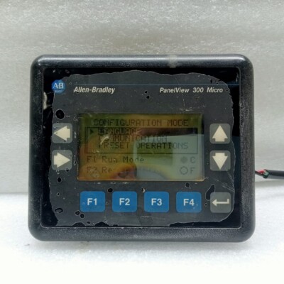 Cosmetic Damaged Allen Bradley 2711-M3A18L1 SER.A Rev. F PanelView 300 Micro