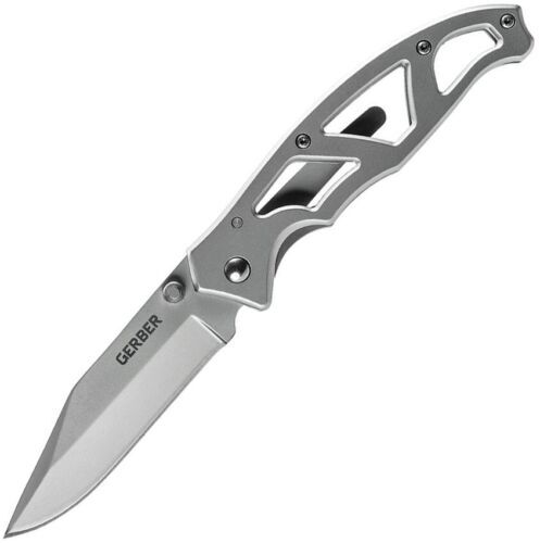 GERBER Silver Knight 300A Checkered 7721 w/Box & Paper - New