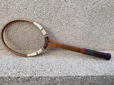 Raqueta De Tenis Vintage Madera Dunlop