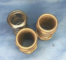 1-1/4" STEEL COMPRESSION COUPLING LOT OF 3