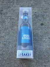 Budweiser Accessories Blue Bud Light Bluetooth Speaker New in Box  