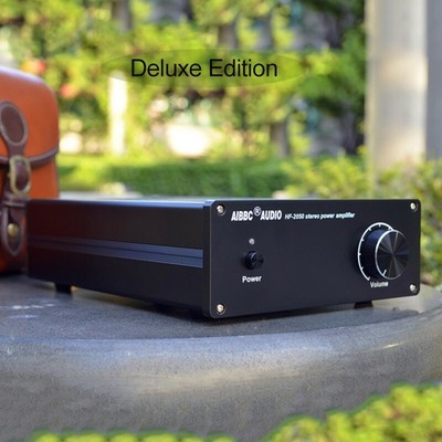 AIBBC HF-2050 Power Amplifier MOS Tube Stereo Power Amp Dual MUSES02 Op Amp