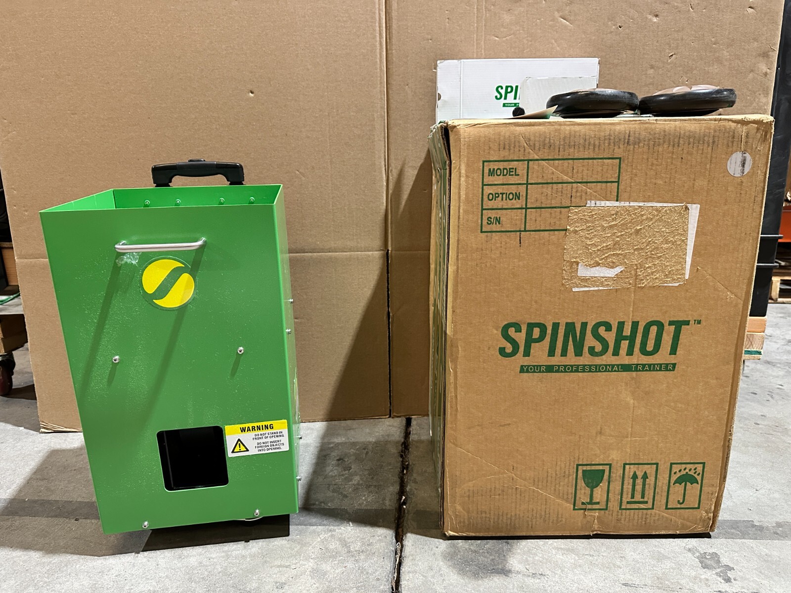 Spinshot 0Lite2201863 Tennis Ball Machine Junior Player version