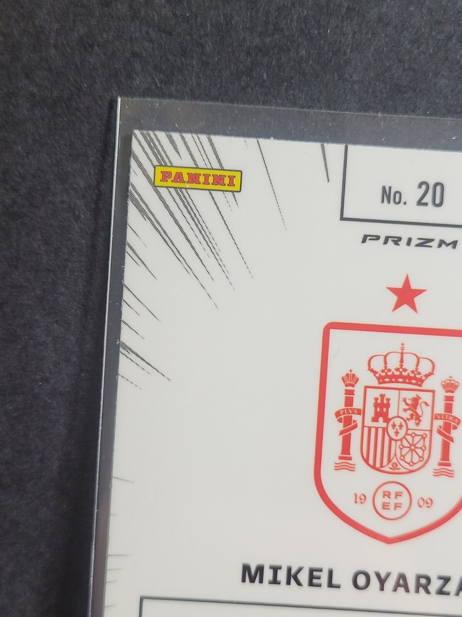 2022 Prizm World Cup Qatar Mikel Oyarzabal Manga #20 Case