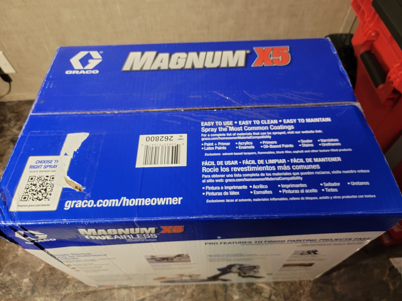 Graco Magnum X5 Electric TrueAirless Sprayer 262800 for sale online eBay