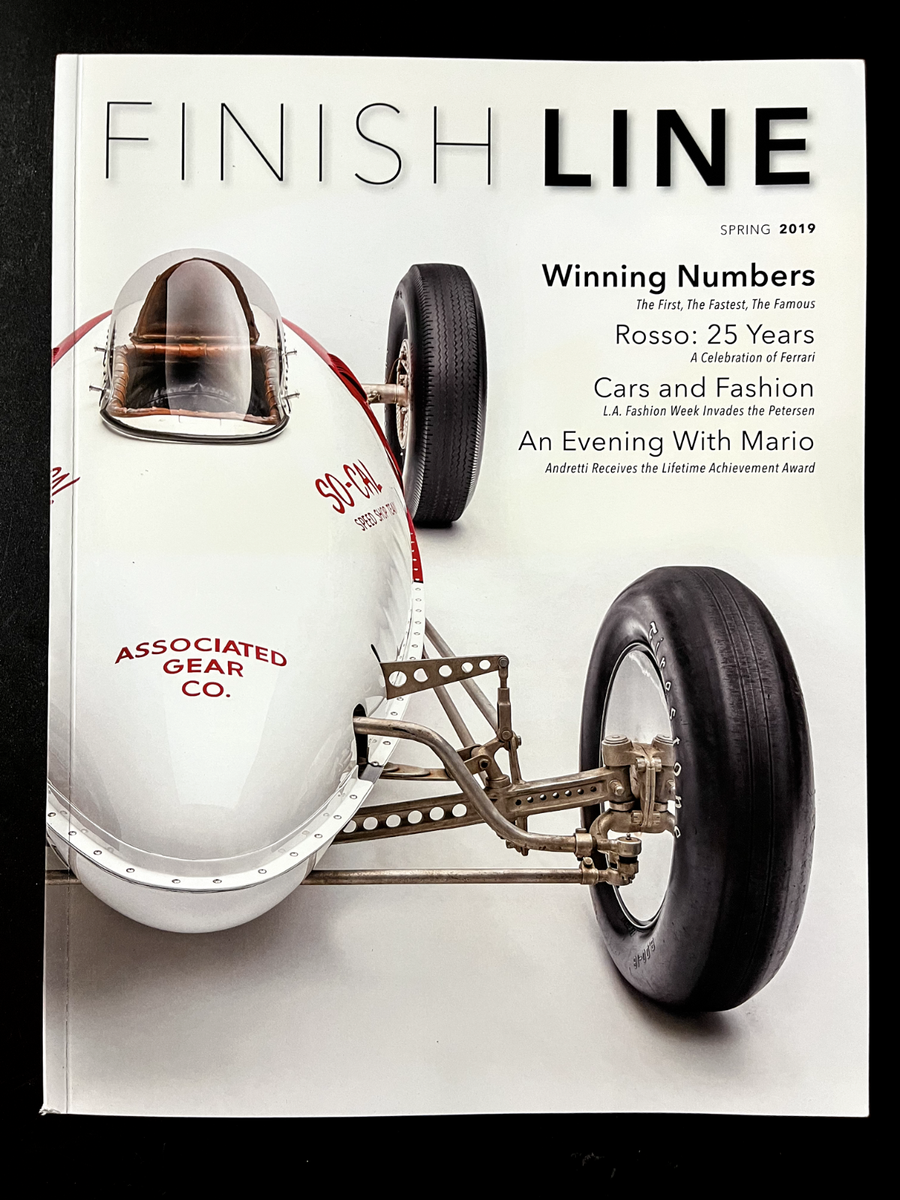 PETERSEN MUSEUM Checkered Flag 200 Club Finish Line Magazine SPRING 2019  SO-CAL