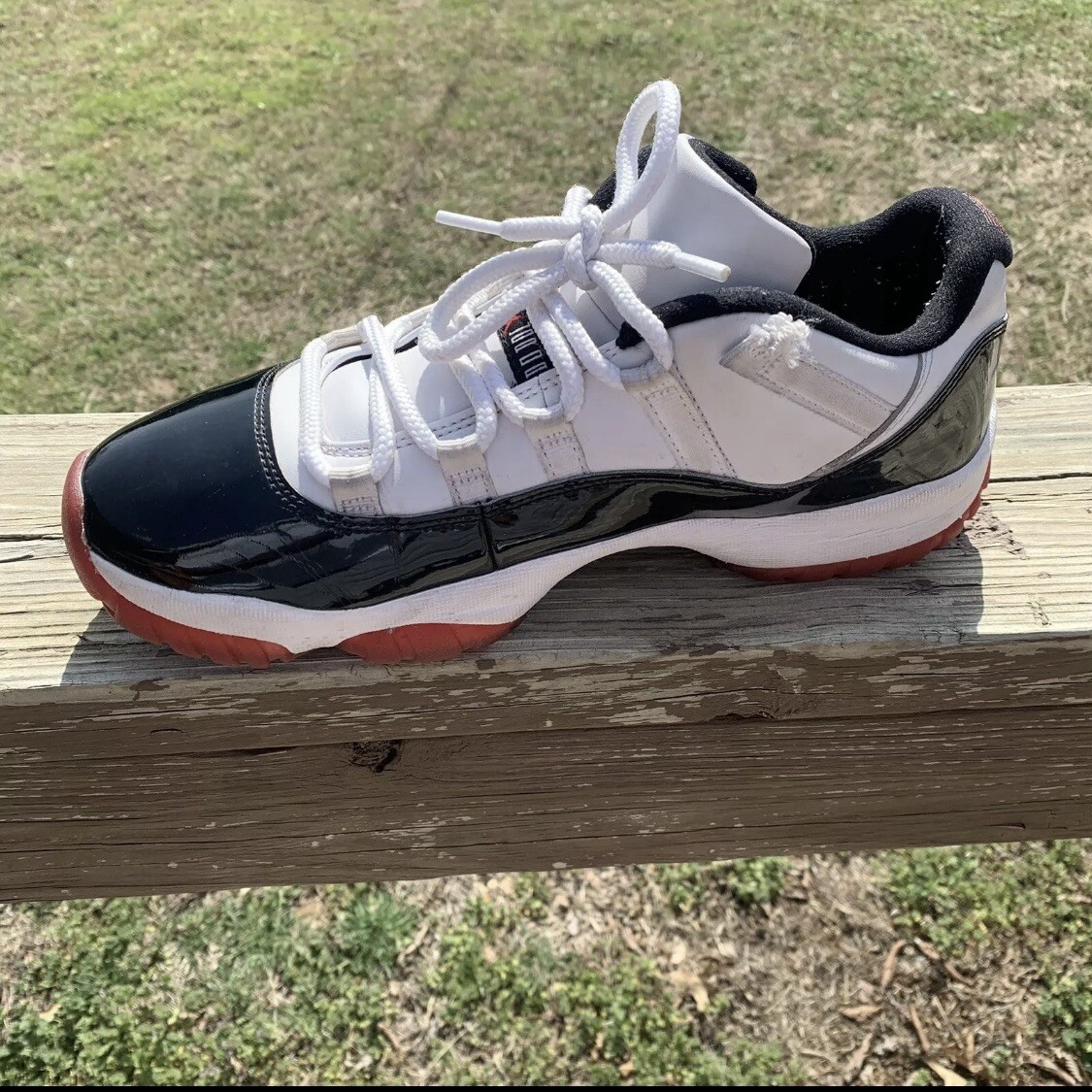 Size 10.5 - Jordan 11 Retro Low Concord-Bred 193658223263| eBay