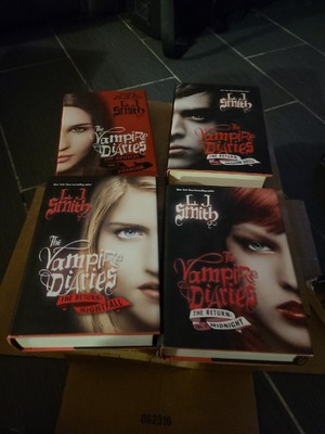 The Vampire Diaries by L.J. Smith Book 1-3 &amp; The Return Nightfall | eBay