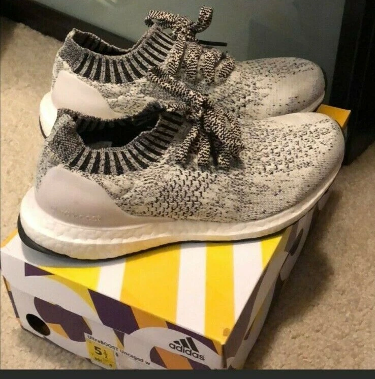 ZAPATOS DEPORTIVOS MUJER ADIDAD UNCAGED ULTRABOOSTS COMO NUEVOS OREO NEGRO BLANCO 5.5 Foto 2 de 4