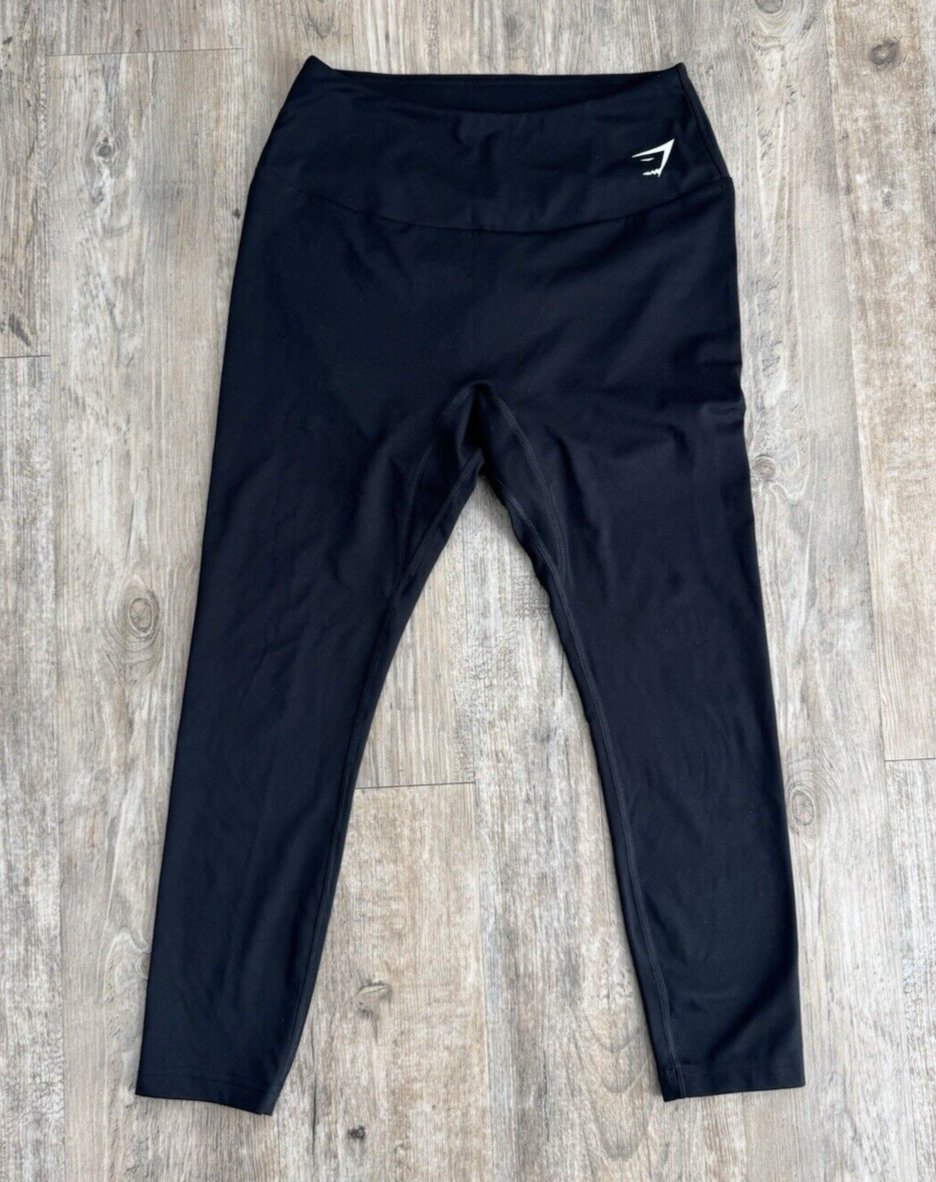 Gymshark Womens Black Workout Leggings Size S for Training