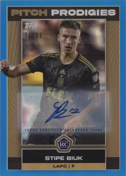 Blue Foil Autographs