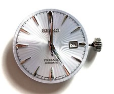 SEIKO PRESAGE Cocktail Time Automatic Watch Blue Dial Overhauled 4R35-01T0 Boxed 17