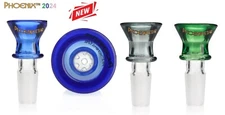 Phoenix Star 14mm Glass Bong Bowl With 7-hole  unique Filter Screen New 4 2024