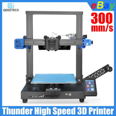 Geeetech Thunder 3D Printer 300mm/s Fast Printing Resume Printing Auto-leveling