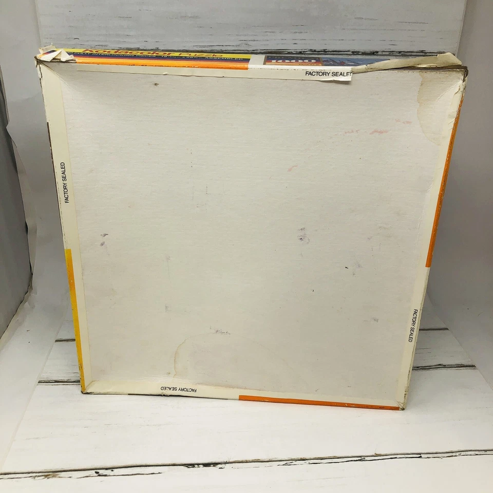 Kodacolor SAILBOAT RACE 1000 шт. головоломка запечатанная розовое искусство упаковка износ - Изображение 2 из 4