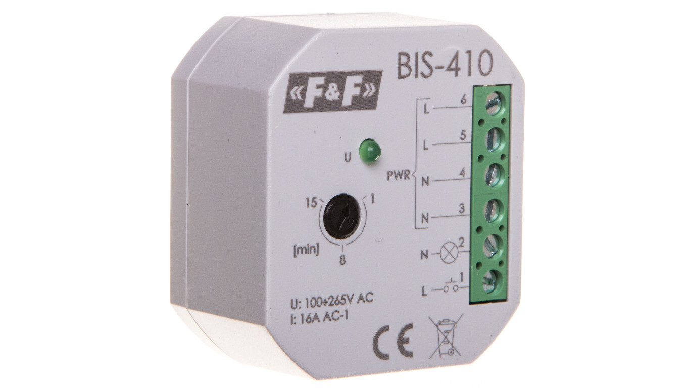 Bistable relay 1Z 16A 230V AC BIS-410 /T2UK