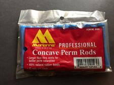 MARIANNA Professional Concave Perm Rods 2 1/2 Long 7/16 Blue Pack Of 12