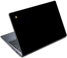 BLACK Vinyl Lid Skin Cover Decal fits Acer Chromebook C720