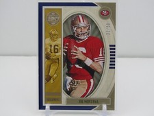 JOE MONTANA 2019 LEGACY SAPPHIRE PARALLEL! #21/50! SAN FRANCISCO 49ERS!