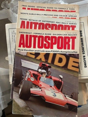 Autosport magazine 1972 multiple Listing pick issue discount January-December