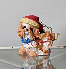 Shih Tzu Dog Resin Christmas Ornament