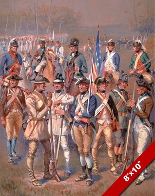 Soldat Continental Américain 75mm - Peint à La Main - Sabot Miniatures - Neuf